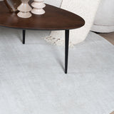 Vloerkleed Cos - Viscose Ivory Rond - view 2