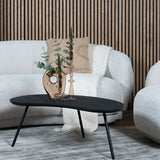 Vloerkleed Cos - Viscose Taupe Rond - view 3