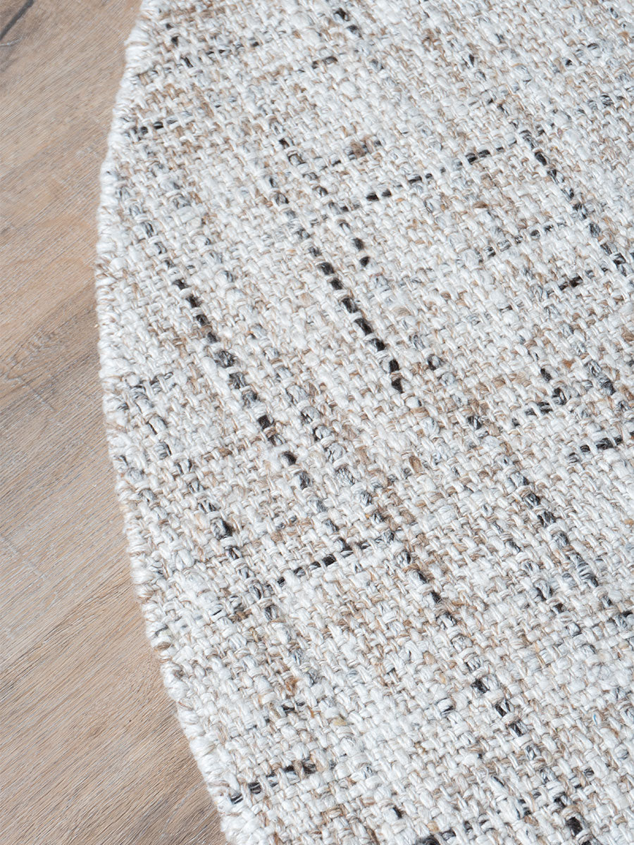 Vloerkleed Cross Beige Rond - view 3