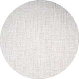 Vloerkleed Cross Light Beige Rond - Beige Rond