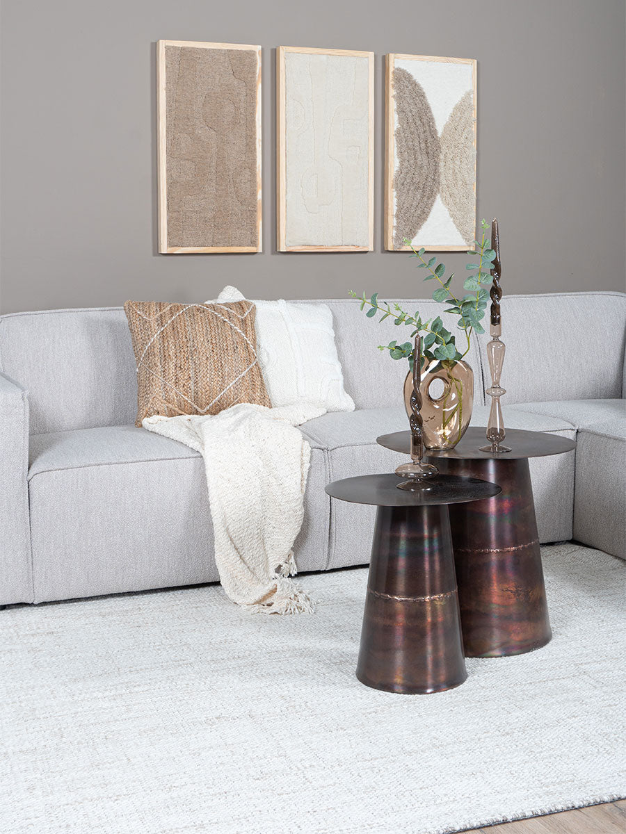 Vloerkleed Cross Light Beige - view 3