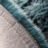 Vloerkleed Donsie Blue Rond - view 4