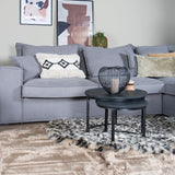 Vloerkleed Donsie Brown Rond - view 6