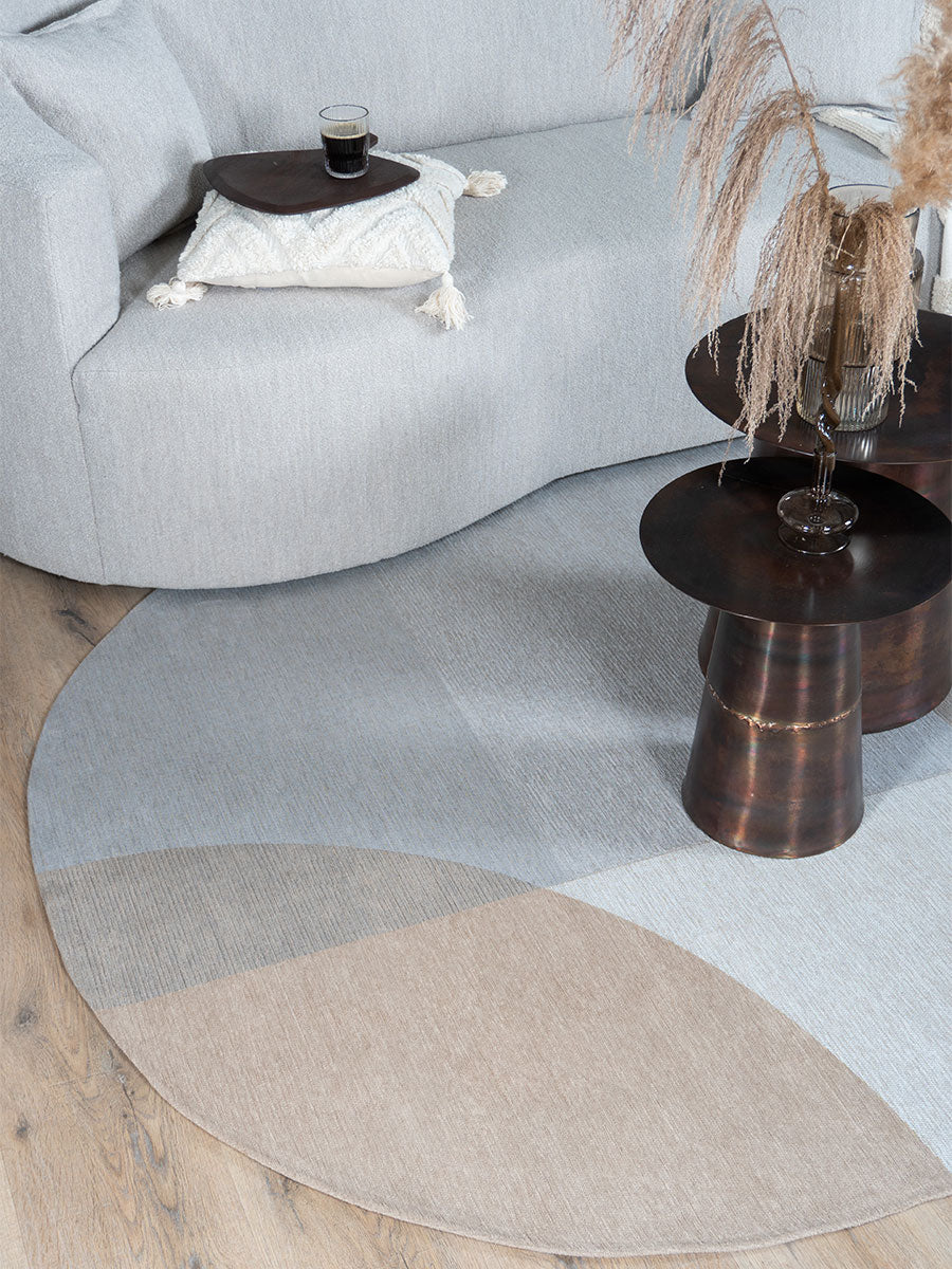 Vloerkleed Eli Beige Ovaal - view 3