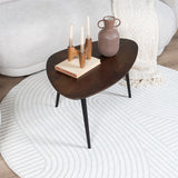 Vloerkleed Ella Cream Rond - view 3
