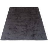 Vloerkleed Gentle Black 90 - Zwart Rechthoekig