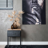 Vloerkleed Gentle Black 90 - view 2