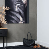Vloerkleed Gentle Black 90 - view 3
