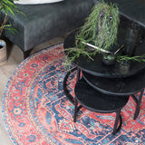 Vloerkleed Heris Red 01 Rond - view 3