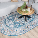 Vloerkleed Laria Blue 4 Ovaal - view 4