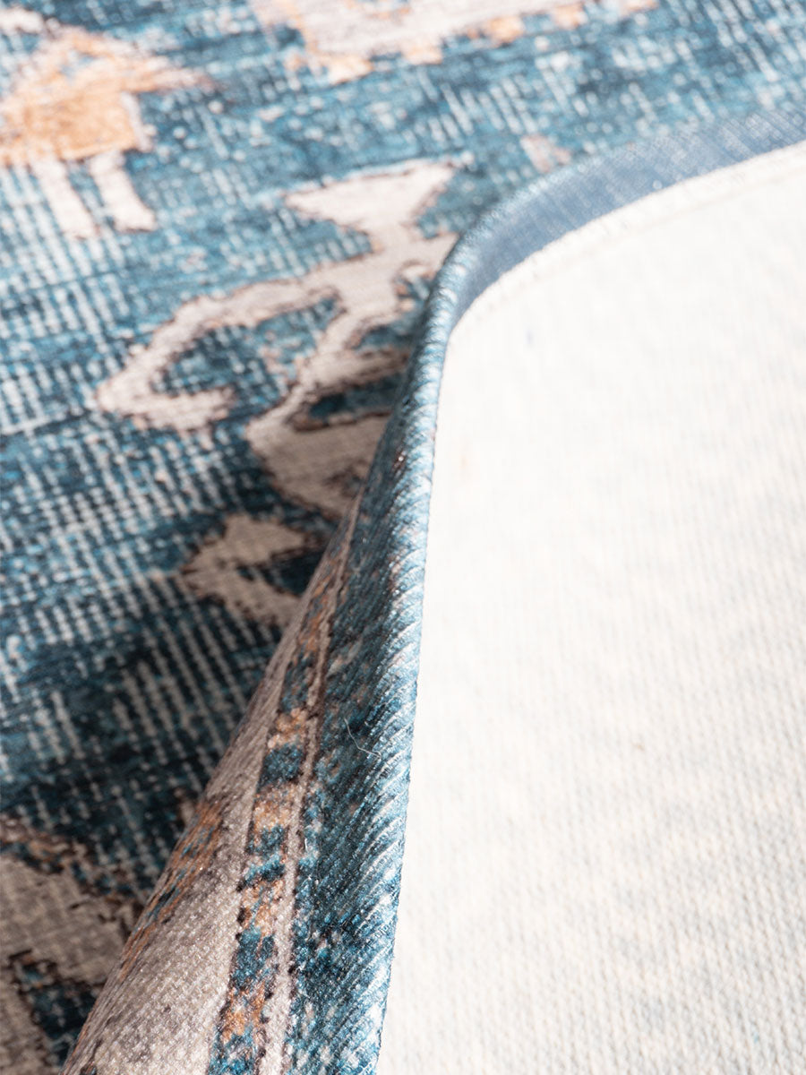 Vloerkleed Laria Blue 4 Ovaal - view 3