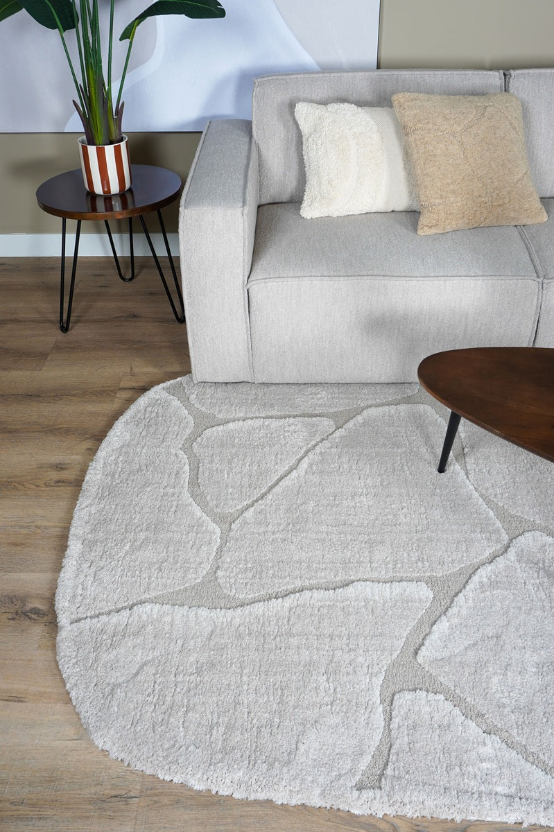Vloerkleed Macy Beige - Rounded Corners - view 3