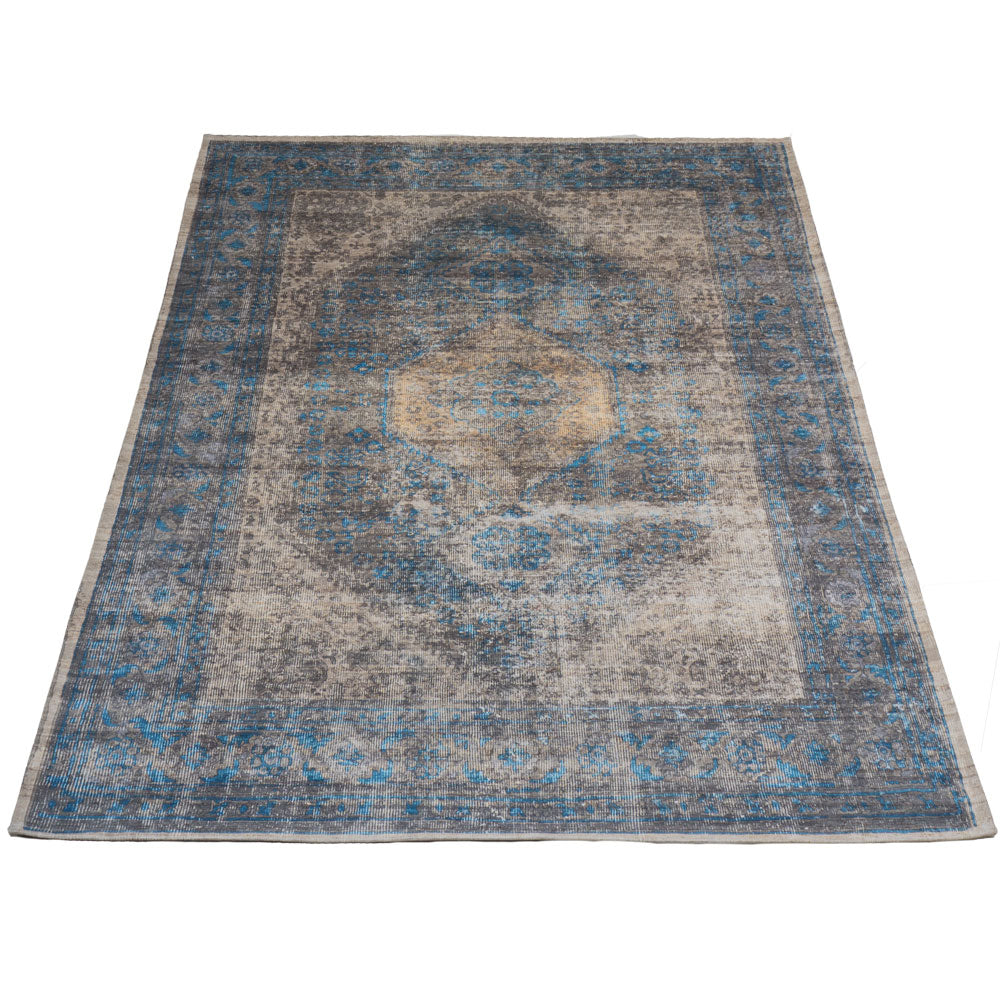 Vloerkleed Madel Groen/Blauw - Groen Rechthoekig