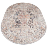 Vloerkleed Mahal Beige 00 Ovaal - Beige Ovaal