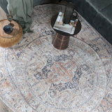 Vloerkleed Mahal Beige 00 Rond - view 4