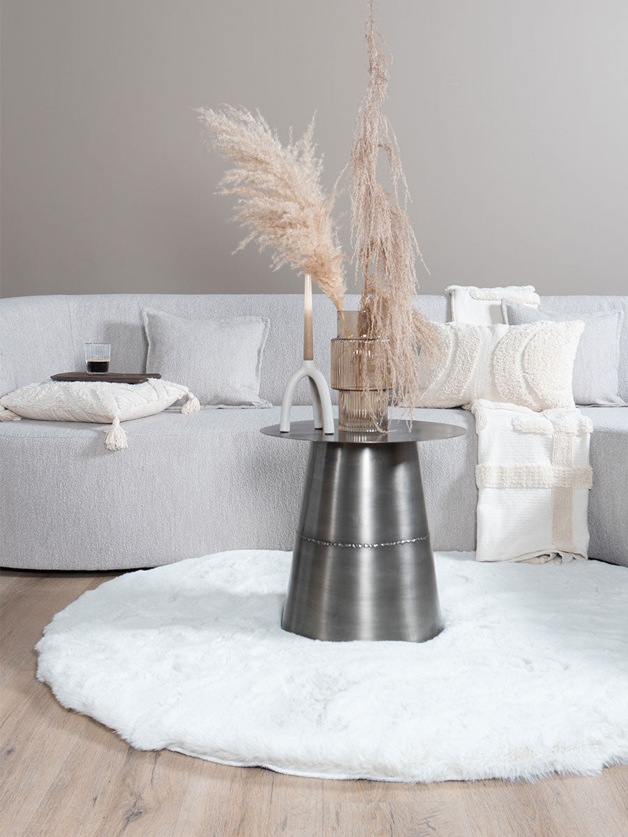 Vloerkleed Morbido Beige 22 Rond - view 3
