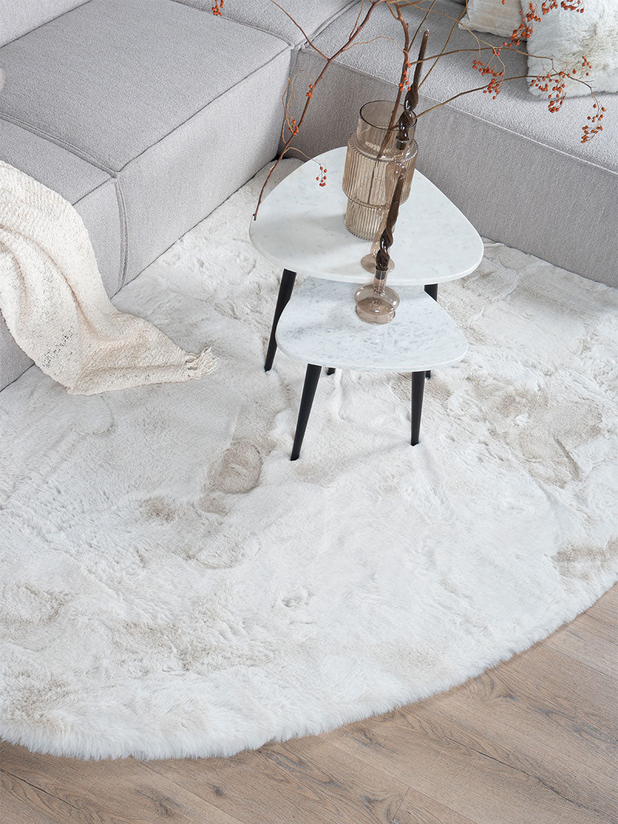Vloerkleed Morbido Ivory 2810 Kiezelvormig - view 2
