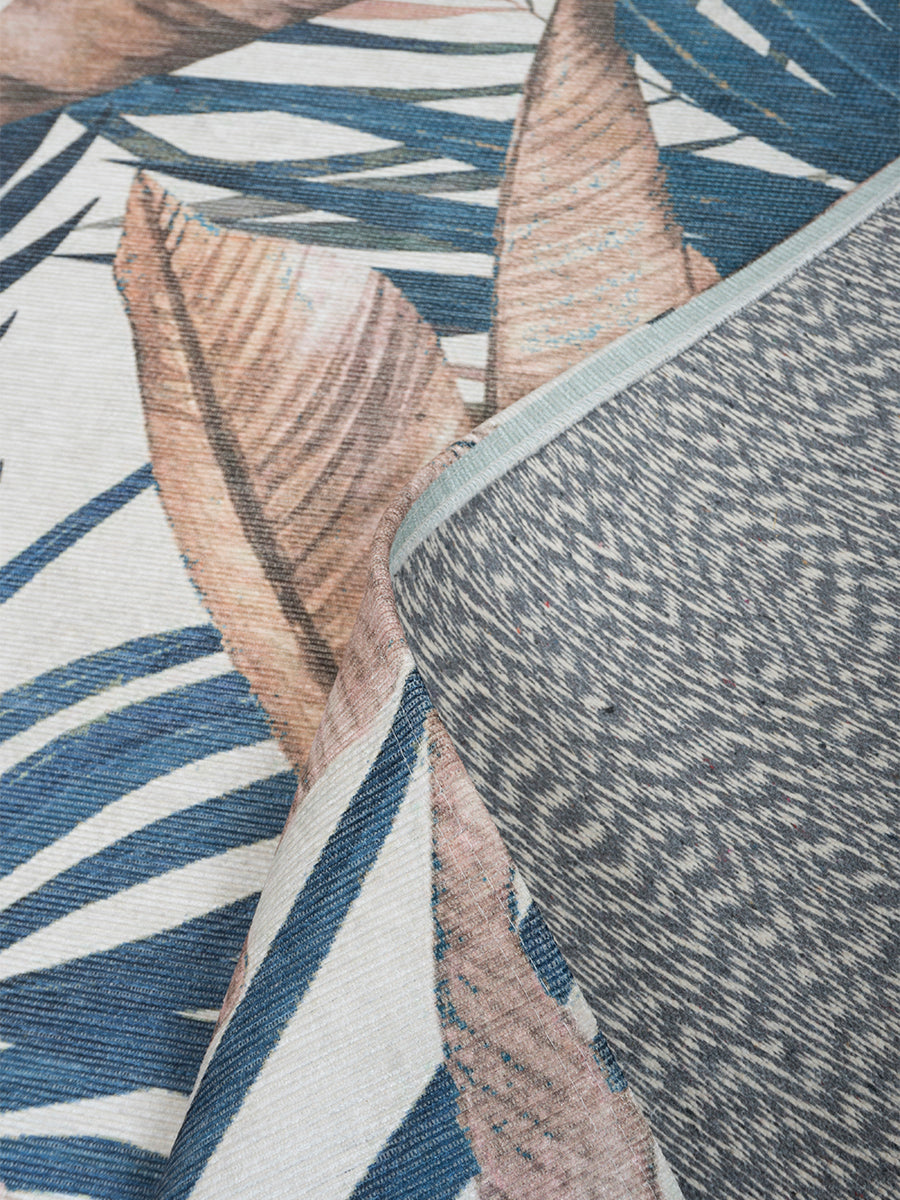 Vloerkleed Palm Blue - view 7