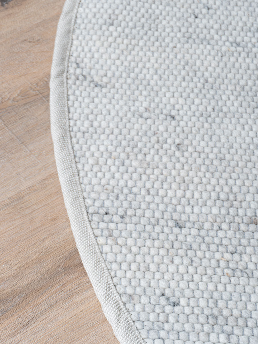 Vloerkleed Scott Ivoor Rond - view 3