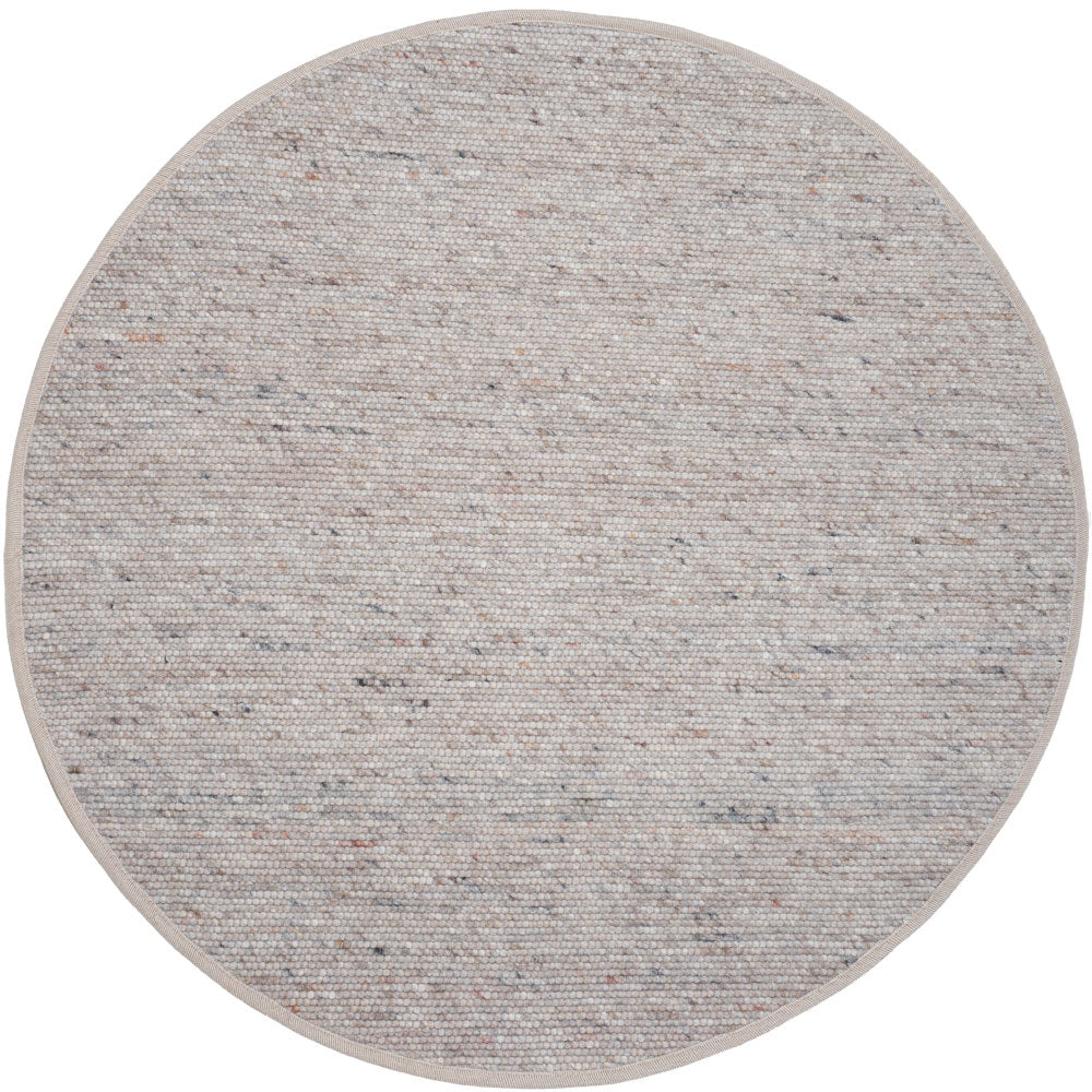 Vloerkleed Scott Taupe Rond - Taupe Rond