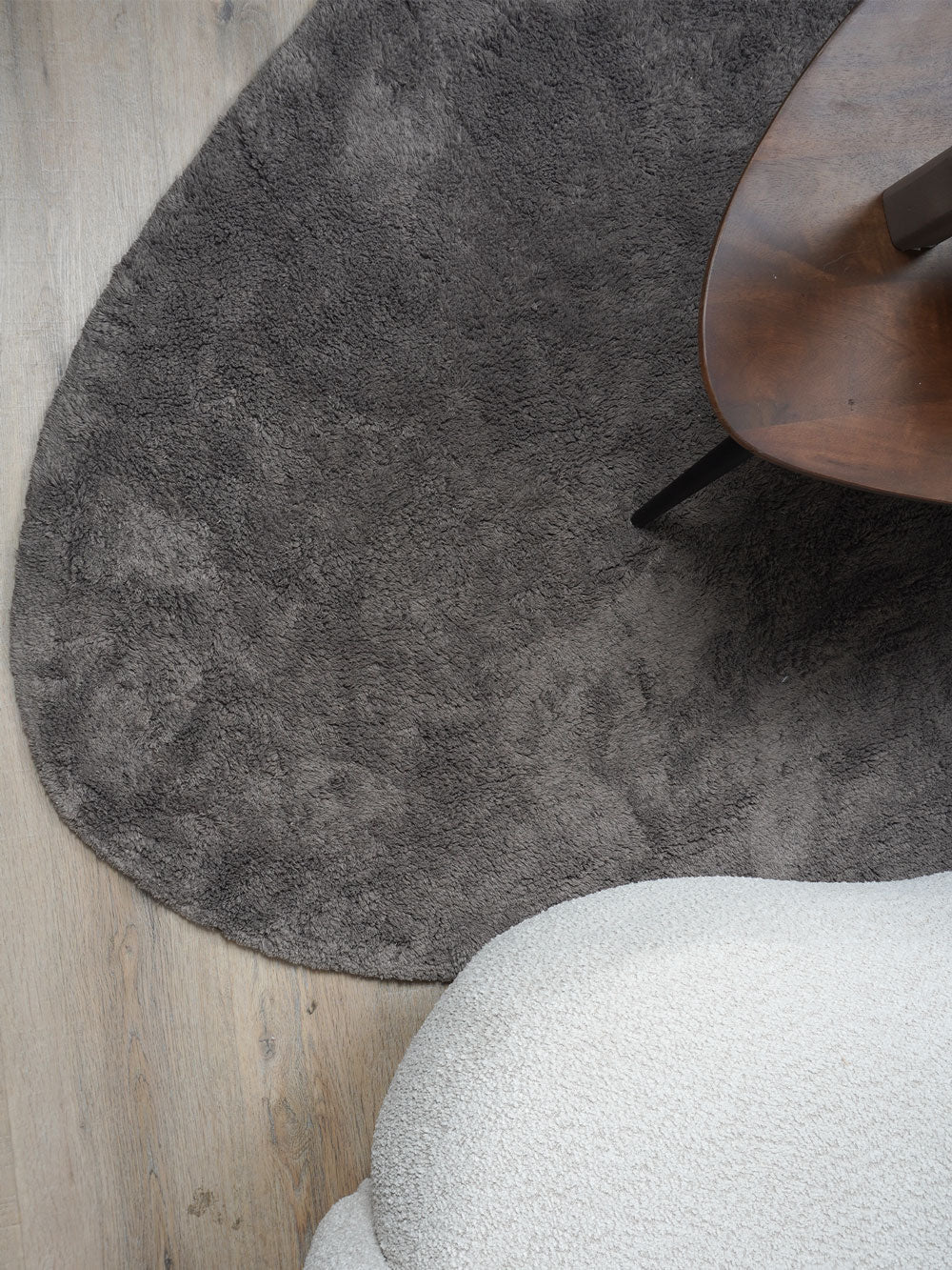 Vloerkleed Beach - Grey - view 3