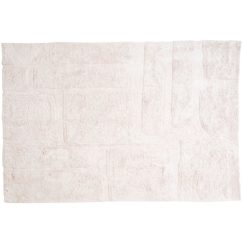 Vloerkleed Bibi - Natural - Beige Rechthoekig