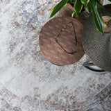 Vloerkleed Viola Taupe Rond - view 4