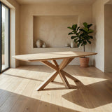 Deens Ovaal Eikenhout - Matrix Hout
