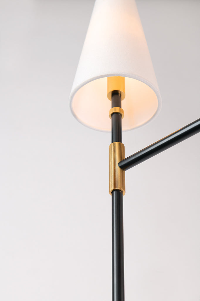 Stijlvolle Linnen Wandlamp "Lumière" - Inrichting Op Maat