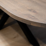 Tafel plat ovaal eikenhout - Matrix XL