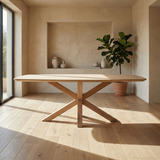 Rechthoekig Eikenhout - Matrix Hout