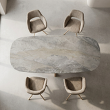 Mystic Silver Keramische tafel