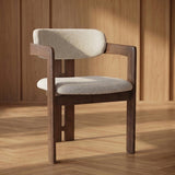 Japandi Stoel Yuki - Walnut