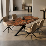 Fusion Red kwartsiet tafel