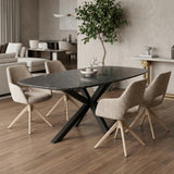 Nero Marquina marmer tafel