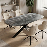 Red Storm kwartsiet tafel