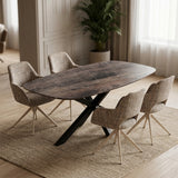 Sahara Brown marmer tafel