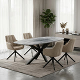 Vortex kwartsiet tafel