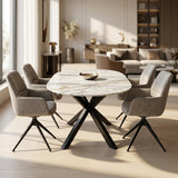 Atlas White marmer tafel