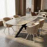 Breccia Aurora marmer tafel