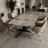 Breccia Botticelli marmer tafel