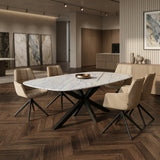 Calacatta Striato marmeren tafel