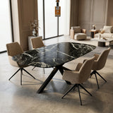 Magic Black kwartsiet tafel