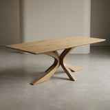 Rechthoekig Eikenhout - Matrix Retro Hout