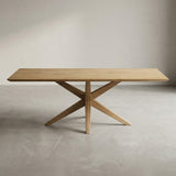Rechthoekig Eikenhout - Matrix Hout Taps