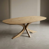 Deens Ovaal Eikenhout - Matrix Retro Hout
