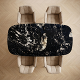 Cosmic Black kwartsiet tafel
