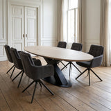 Tafel Wilco - Ovaal - Massief Eikenhout