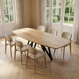 Black Friday Tafel Trey - Deens Ovaal - Massief Eikenhout