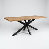 Tafel Daisy - Rechthoekig - Massief Eikenhout